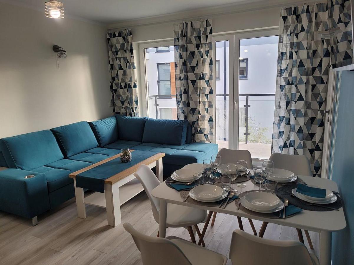 Pobierowo Baltic Apartament Turkusowy Luaran gambar