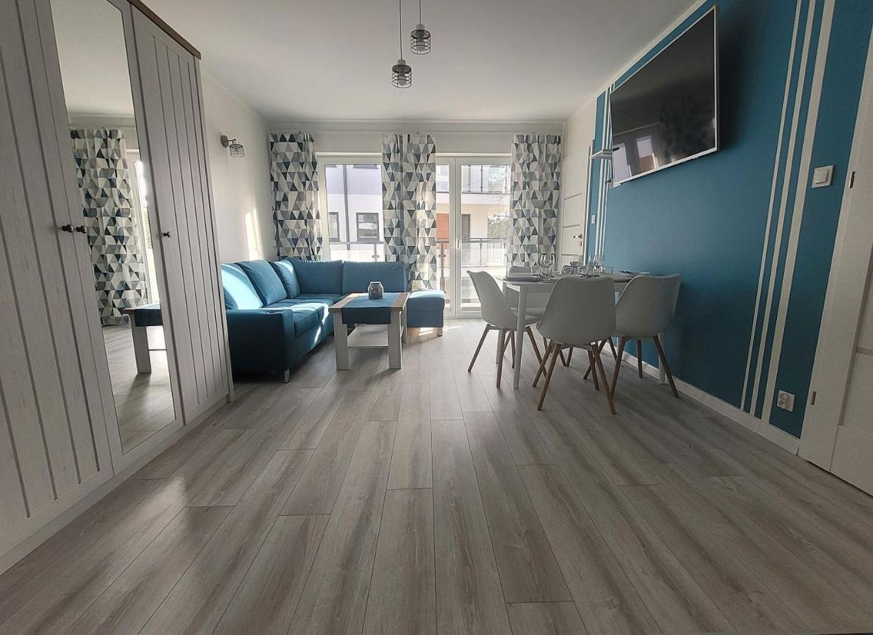 Pobierowo Baltic Apartament Turkusowy Luaran gambar