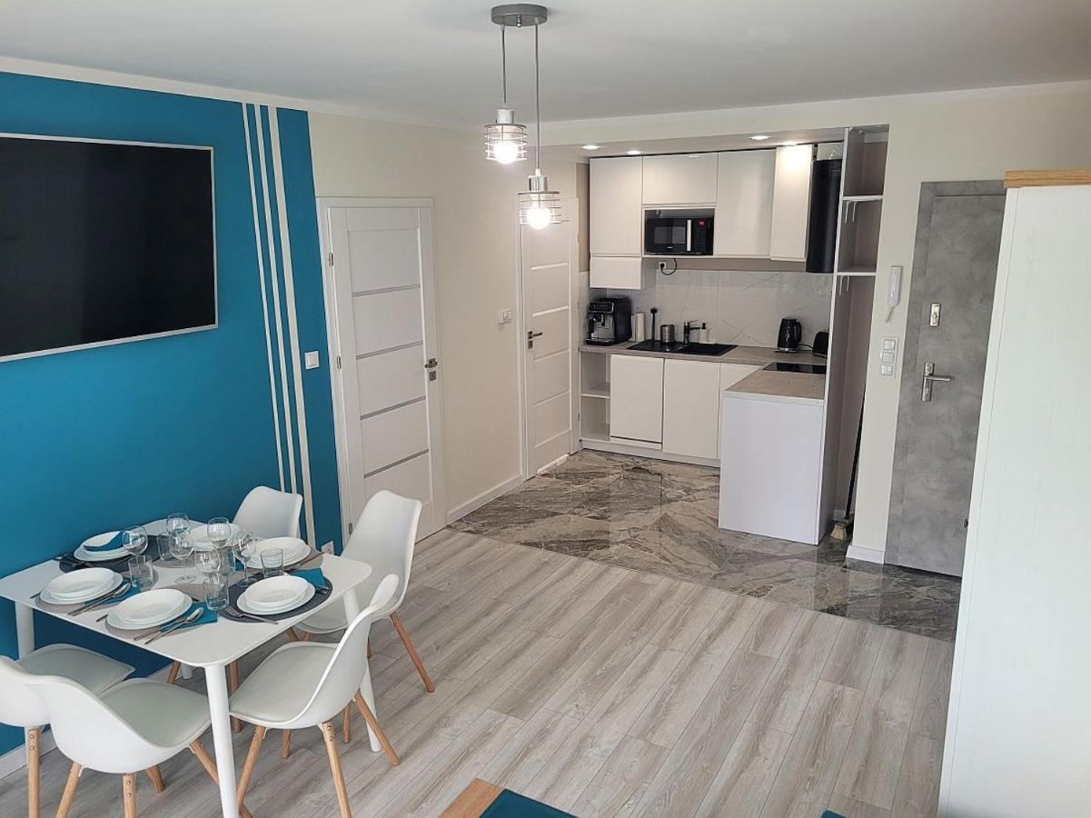 Pobierowo Baltic Apartament Turkusowy Luaran gambar