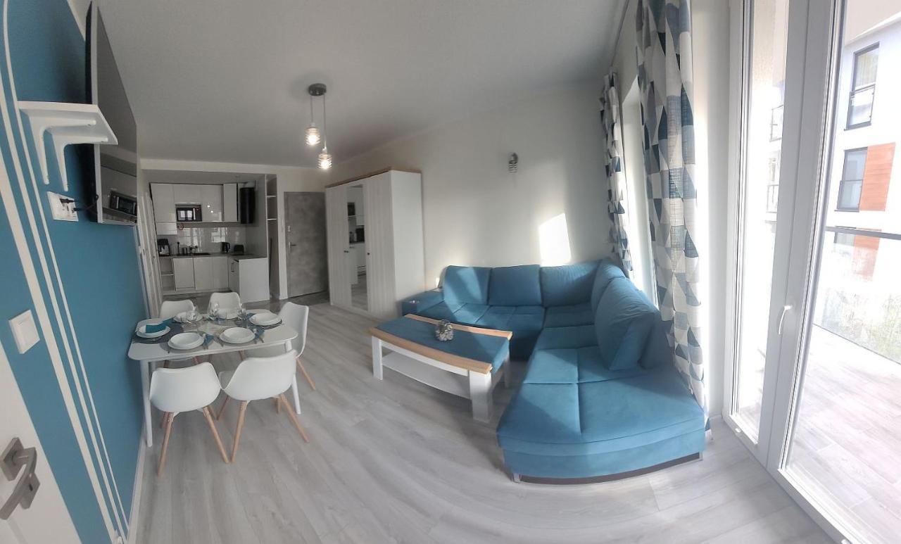 Pobierowo Baltic Apartament Turkusowy Luaran gambar