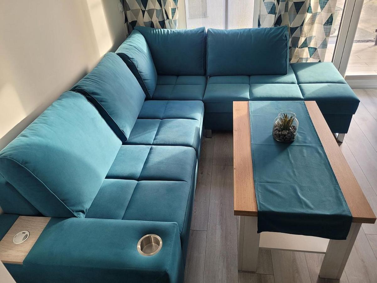 Pobierowo Baltic Apartament Turkusowy Luaran gambar