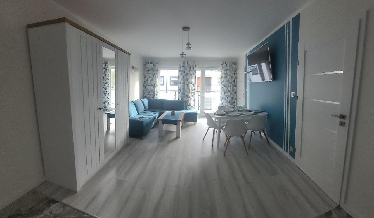 Pobierowo Baltic Apartament Turkusowy Luaran gambar